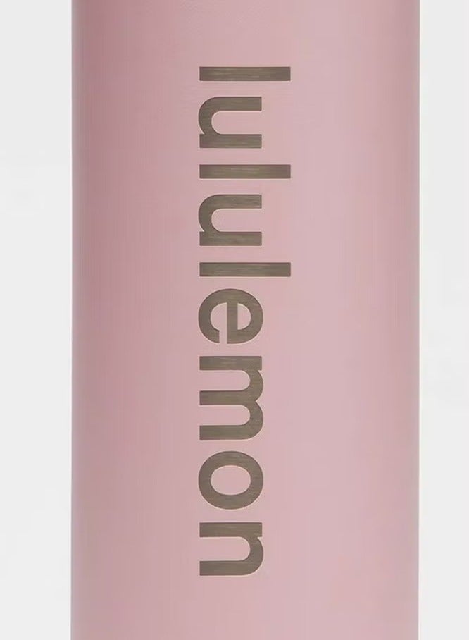 لولوليمون lululemon زجاجة مياه رياضية معزولة بالفراغ من الفولاذ المقاوم للصدأ، مناسبة لحفظ الماء والشاي المثلج والشاي الساخن وغيرها، بسعة 710 ملليلتر. - Image 5