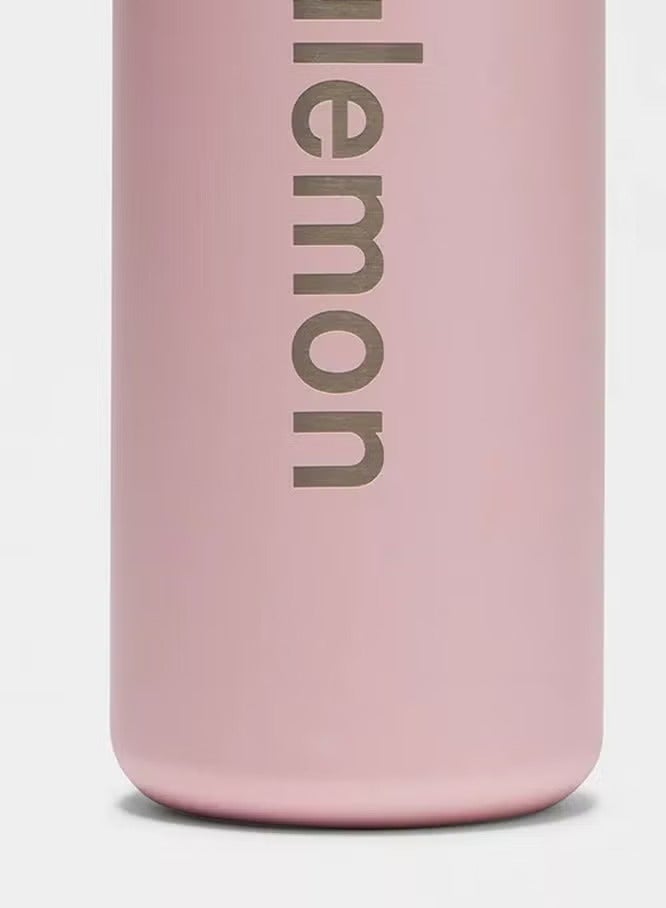 لولوليمون lululemon زجاجة مياه رياضية معزولة بالفراغ من الفولاذ المقاوم للصدأ، مناسبة لحفظ الماء والشاي المثلج والشاي الساخن وغيرها، بسعة 710 ملليلتر. - Image 4