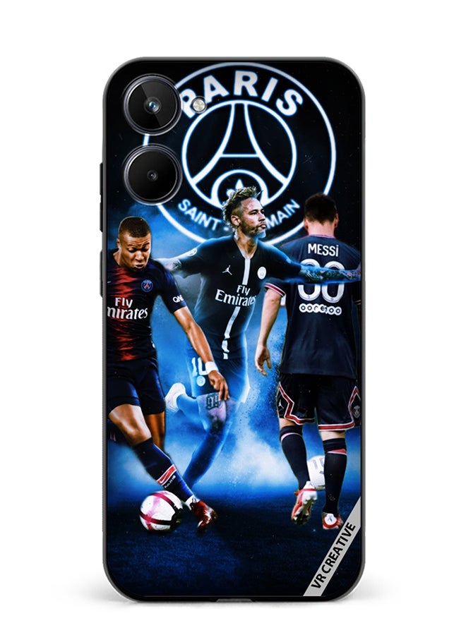 VR CREATIVE Protective Case Cover For Realme 10 Player Football Design Multicolour - Image 1