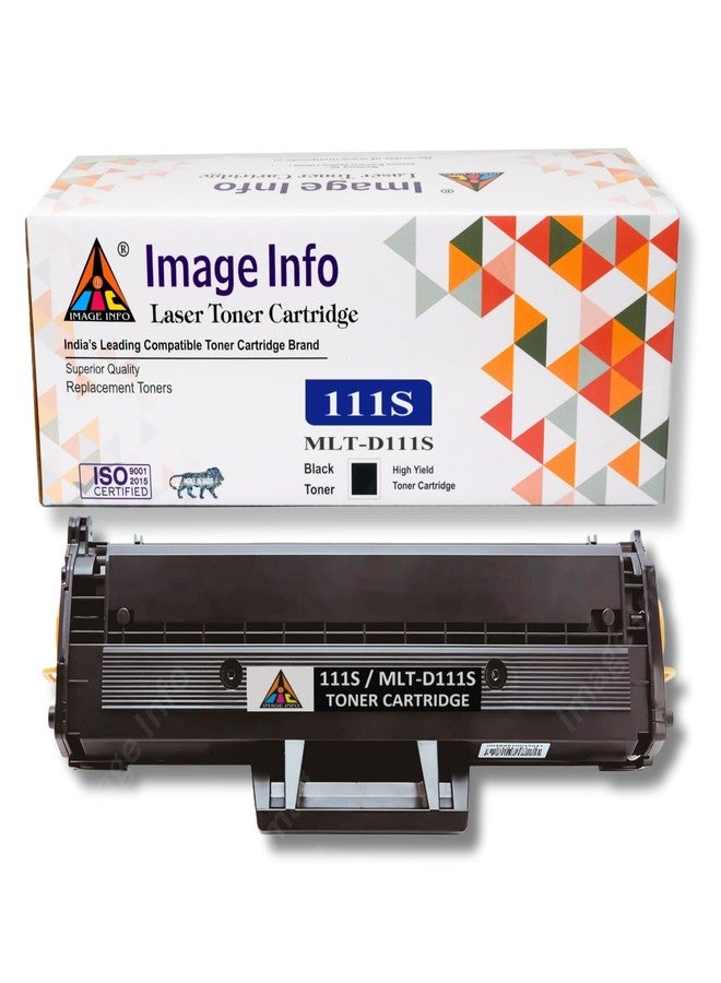 IIC IMAGE INFO ImageInfo 111 / D111S Toner Cartridge for Samsung Xpress SL-M2070, SL-M2070F, SL-M2070FW, SL-M2070W, SL-M2071, SL-M2071F, SL-M2071FW, SL-M2071W, M2022, M2020W, M2026, M2026W Printers - Image 1