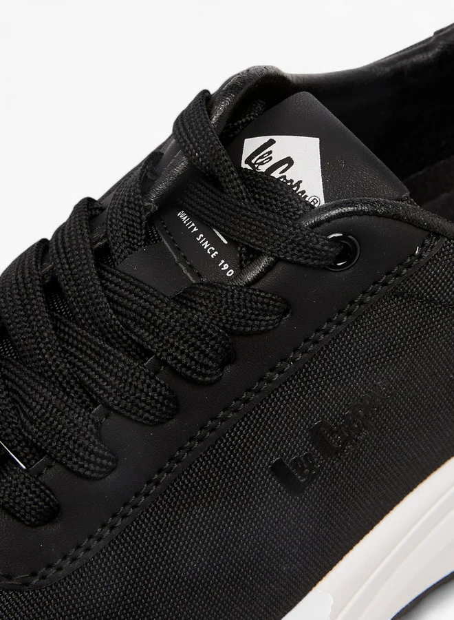 Lee Cooper Men's Textured Lace-Up Sneakers
