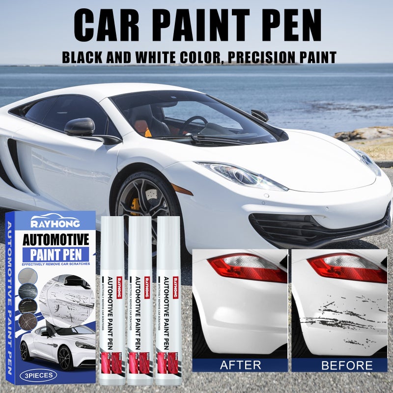 Rayhong Car Paint Pen Paint Scratch Scratch Repair Pen Trace Paint Pen - Image 3