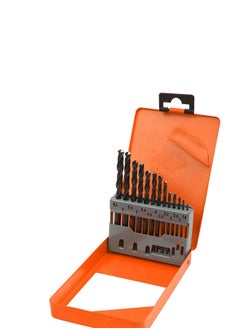 WOKIN WOKIN Hss Twist Drill Bits Set (Black/Orange, 13 Pieces, 1.5 - 6.5mm) 