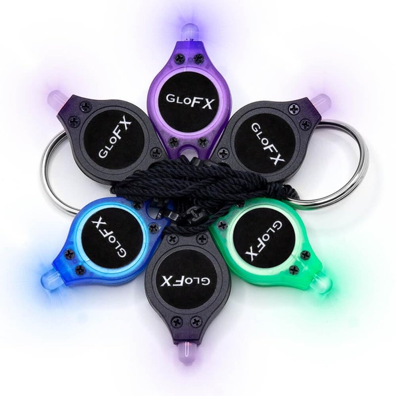 GloFX 6 Led Spinning Orbit: Pure Bliss Multicolor Pattern - Flow Rave Toy - Image 3