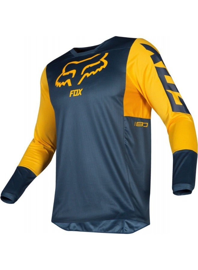 Fox Men's Outdoor Cycling Suit Off-road Road Mountain Bike Cycling Tops - Image 1