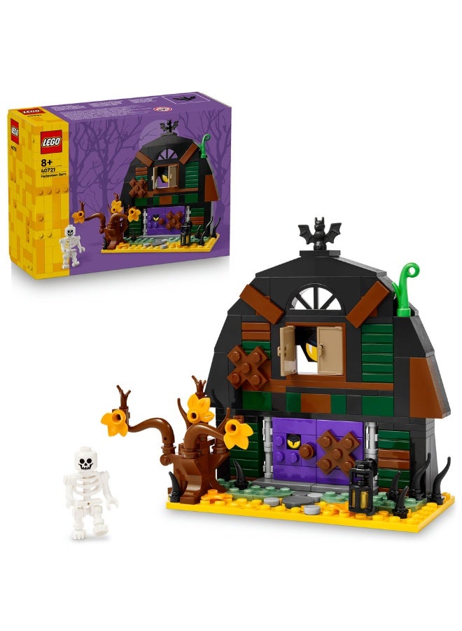 LEGO Halloween Barn, Creative Building Toy for Kids 40721 (Age 8+, 205 Pieces) - Image 1