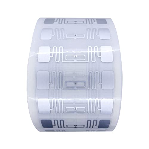 FONGWAH 50 Pieces FONGWAH UHF Tag (Folded Pack) Alien H3 860-960mhz EPC C1G2 ISO 18000-6C Compliant for Asset Inventory and Tracking Window - Image 1