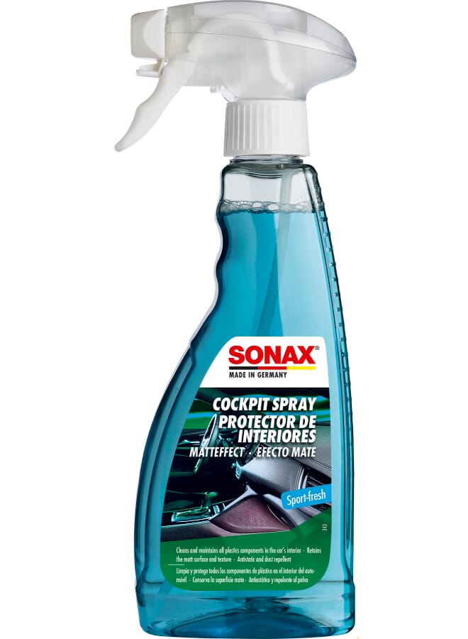 sonax Cockpit Spray Matt effect Sport-fresh Content:500 ml Art. No.: 357241