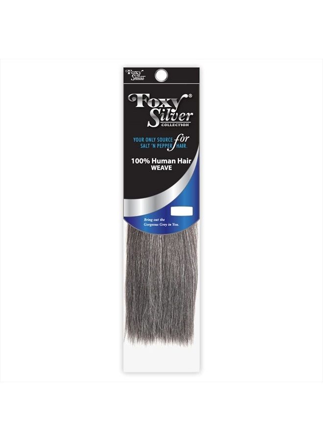 Foxy Silver - Weave FOXY SALON WEAVE - STRAIGHT08 (Foxy Silver) - Human Hair Weave in 44 - Image 1
