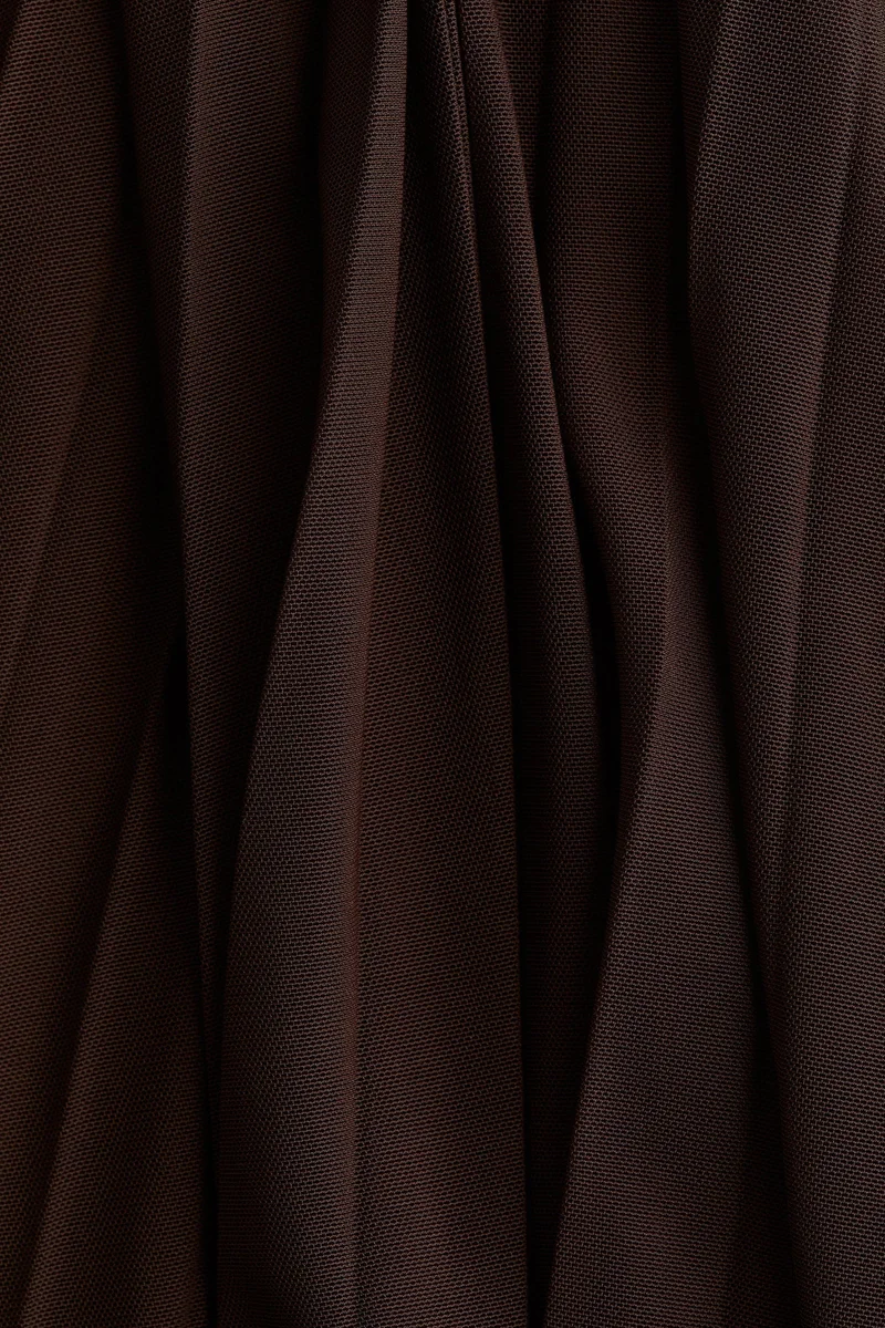 H&M Pleated mesh skirt