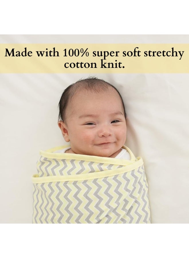 Miracle Blanket لفافة النوم القابلة للارتداء للرضع للأولاد أو البنات 0-3 أشهر بيج طبيعي - Image 4