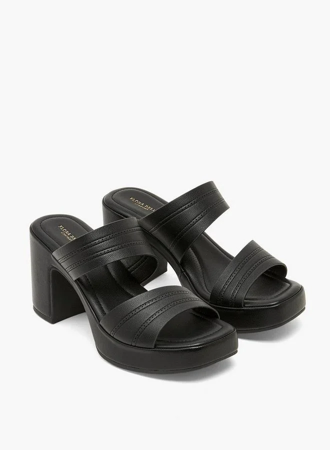 Women Slip On Block Heels