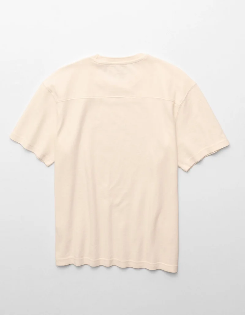 American Eagle  AE Short-Sleeve Pique T-Shirt for Men | Best Price UAE