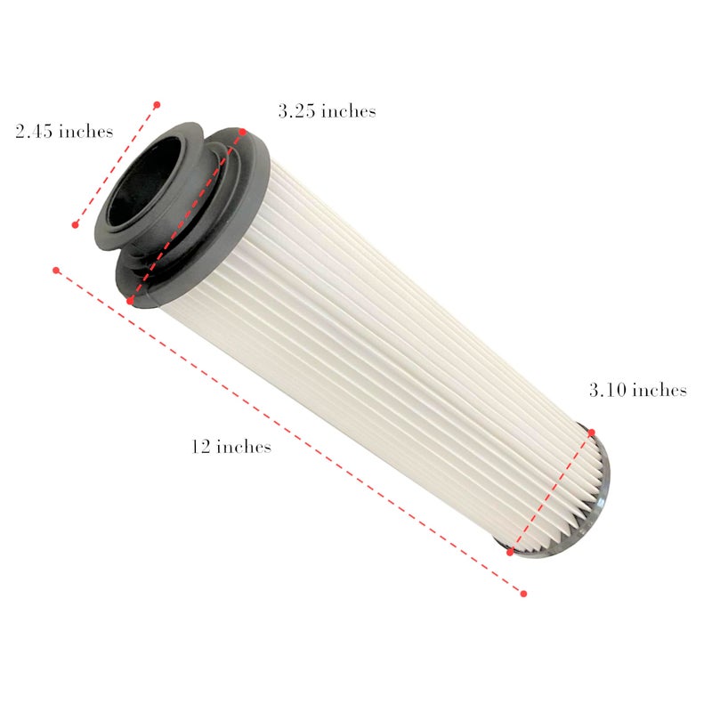 MaximalPower Replacement HEPA Filter Type 201 for Hoover Windtunnel, Empower Savvy & Bagless Vacuum Cleaners with Twin Chamber System, Model # 40140201, 43611042, 42611049 (2 Pack) - Image 3