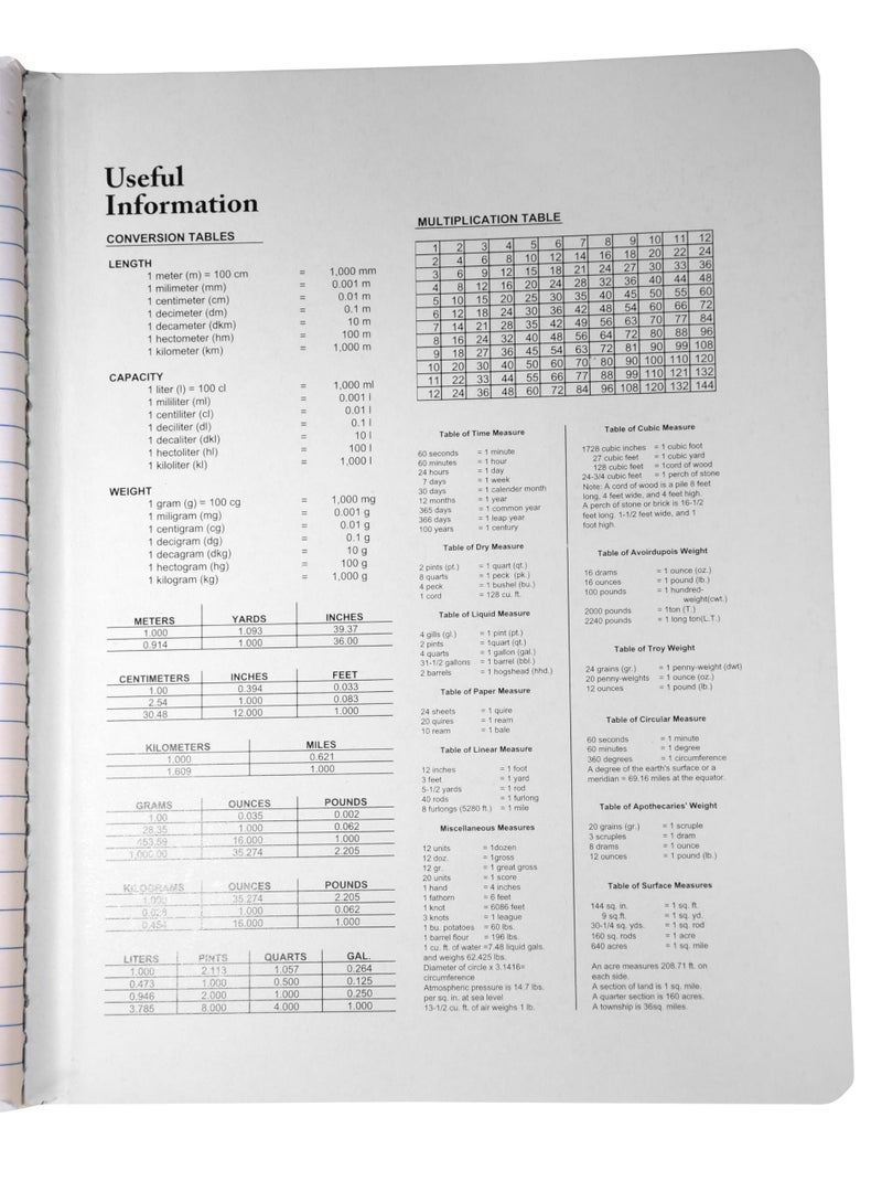 School Smart Hard Cover Ruled Composition Book, 150 Sheets, 9-3/4 x 7-1/2 Inches - 086769 - Image 3