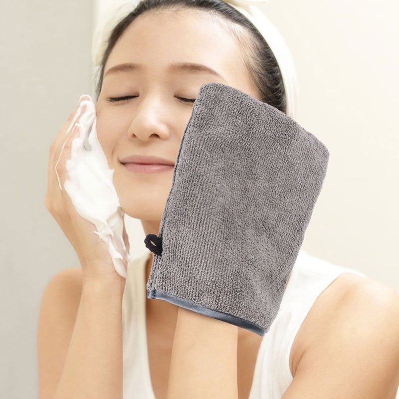 💄 قفازات تنظيف للوجه لإزالة المكياج وتنظيف البشرة والعناية اليومية - Image 1