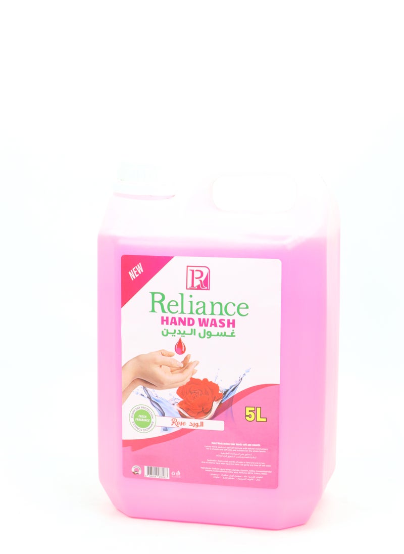 Reliance - Reliance Rose Bliss Hand Wash 5ltr(Pack of 4) - Image 1