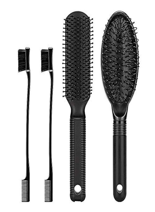 Dreamlover - Wig Brush For Synthetic Wigs, Synthetic Wig Brush For Human Hair, Wig Comb For Lace Front, 4 Pack - Image 1