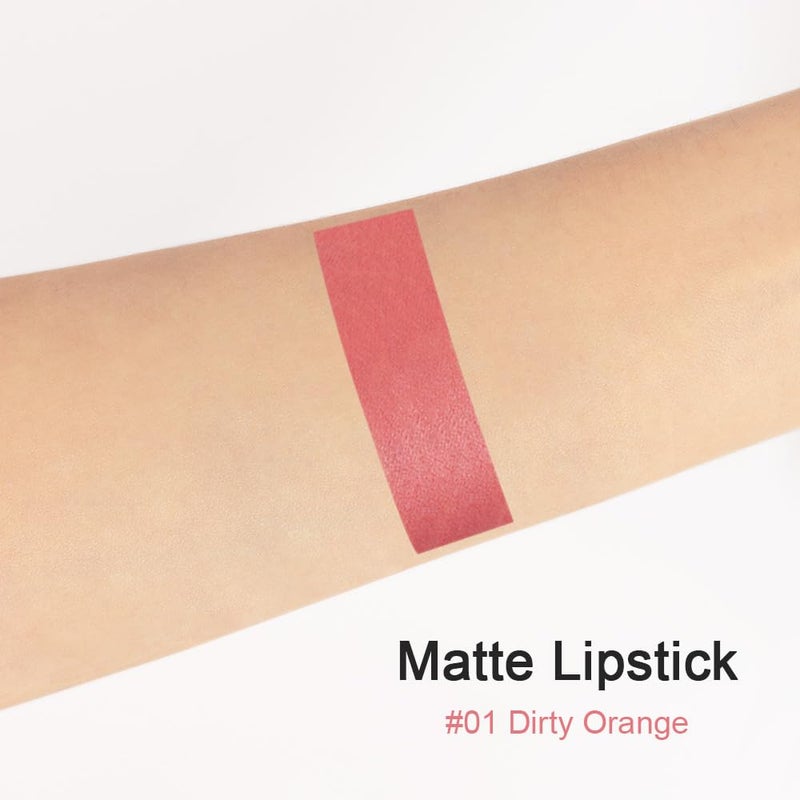 BINGBRUSH Smooth Longwear Lipstick Pack Set, Matte Color Stick Ultimate Lip Crayon for Makeup Collection - Waterproof Velvet Lipgloss Lip Stain (01#) - Image 3