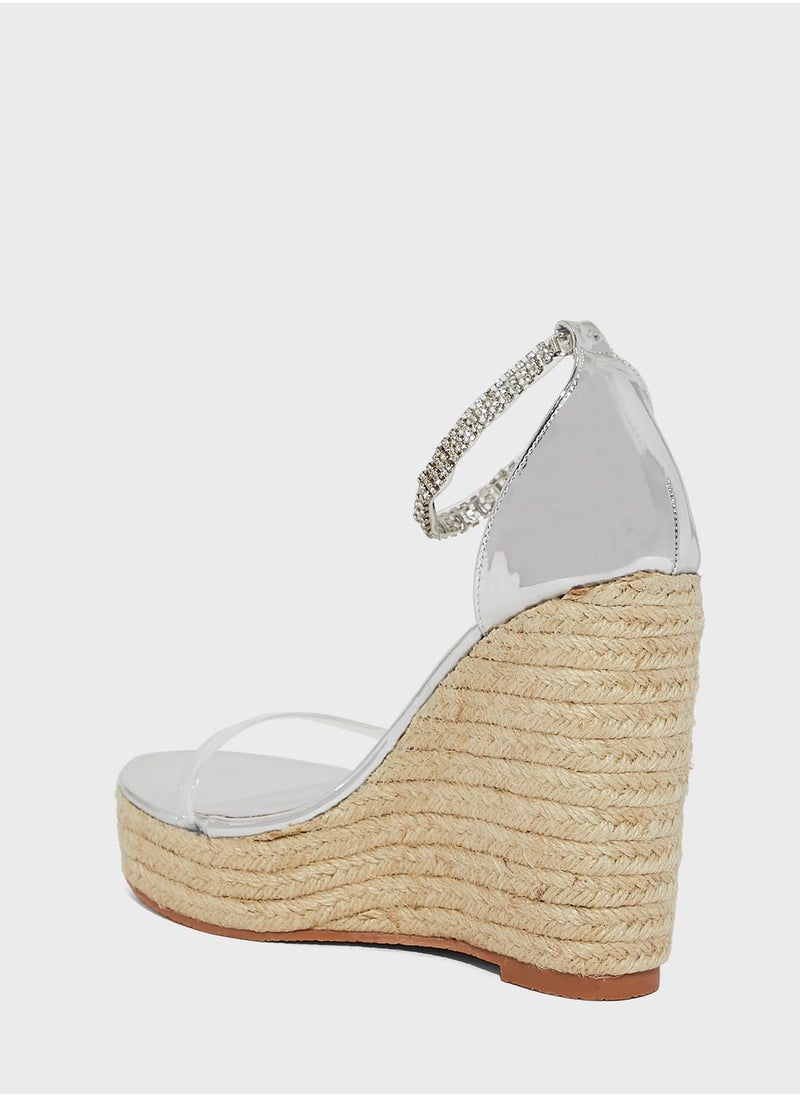 ELLA Strappy Wedge Sandal  - Image 3