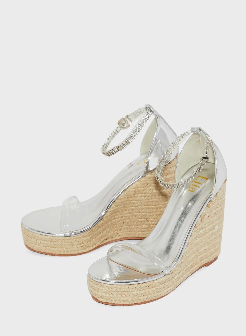 ELLA Strappy Wedge Sandal