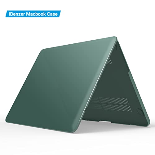 IBENZER Compatible with MacBook Pro 13 Inch Case 2015 2014 2013 end 2012 A1502 A1425, Hard Shell Case with Keyboard Cover for Old Version Mac Pro Retina 13, Midnight Green, R13MTGN+1 - Image 5
