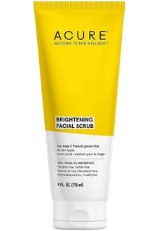 Accor Skin Brightening Facial Scrub, All Skin Types, 4 fl oz 118 ml