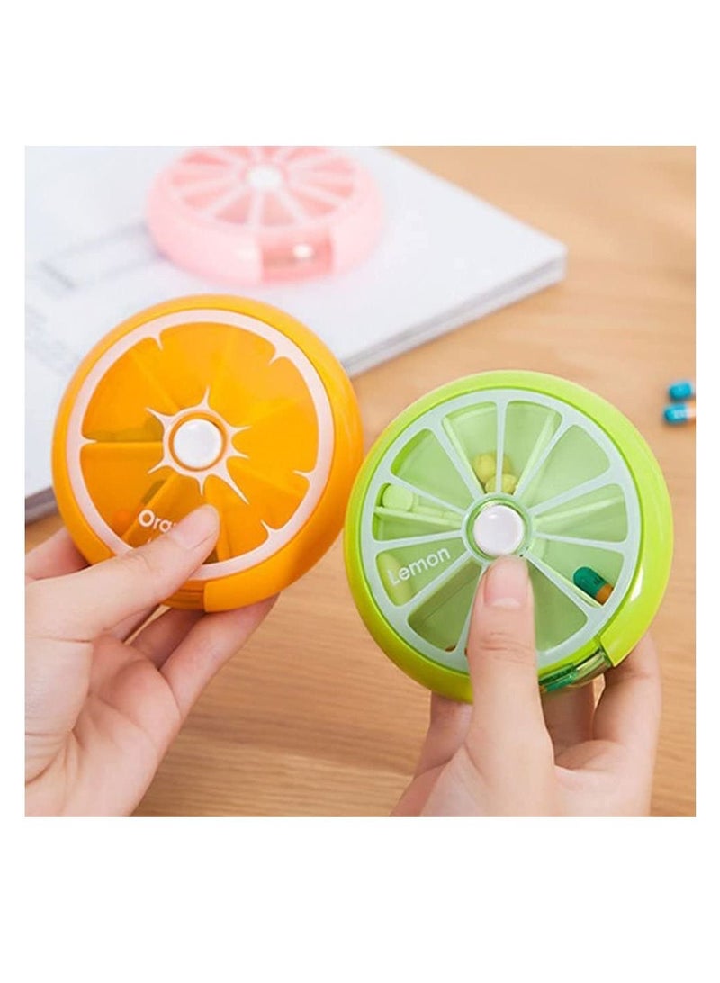 Pill Cases Pill Box Weekly 3 Times 7 Compartments Large Medicine Pill Organizer(3 PCS) - Image 5