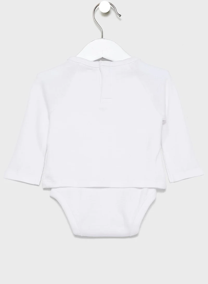 MANGO Infant Embossed Ears Bodysuit
