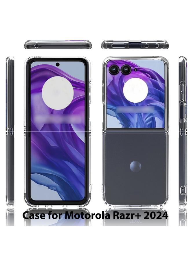 S-TOP Case For Motorola Razr 50 Ultra / Razr+ 2024 Scratchproof Acrylic TPU Phone Case - Image 2