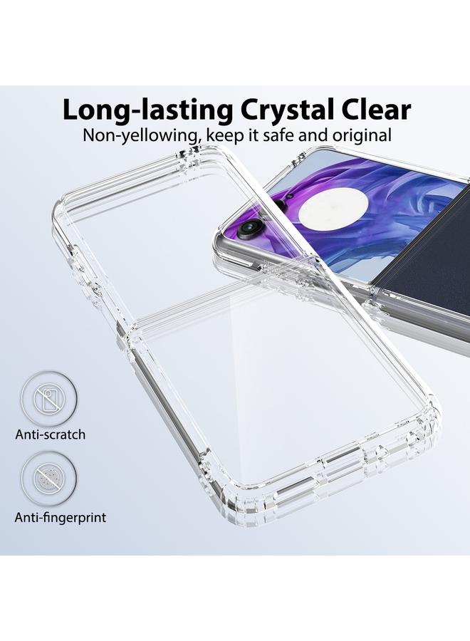 S-TOP Case For Motorola Razr 50 Ultra / Razr+ 2024 Scratchproof Acrylic TPU Phone Case - Image 3
