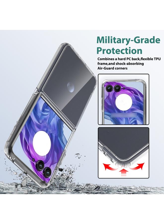S-TOP Case For Motorola Razr 50 Ultra / Razr+ 2024 Scratchproof Acrylic TPU Phone Case - Image 4
