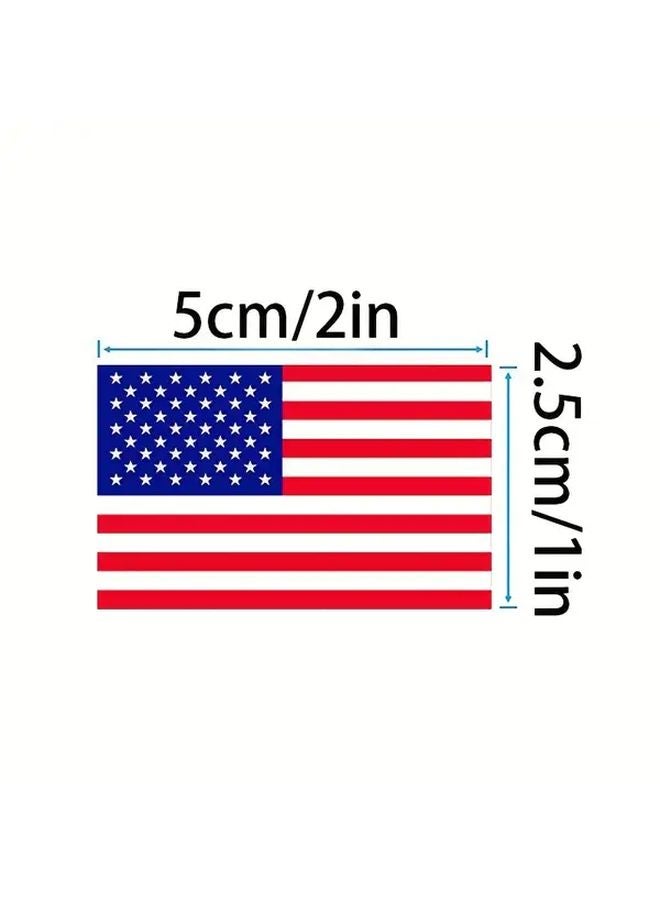 1 Roll 250 Sheets American Flag Patriotic Stickers for July 4th Parties Sports Games - Image 4