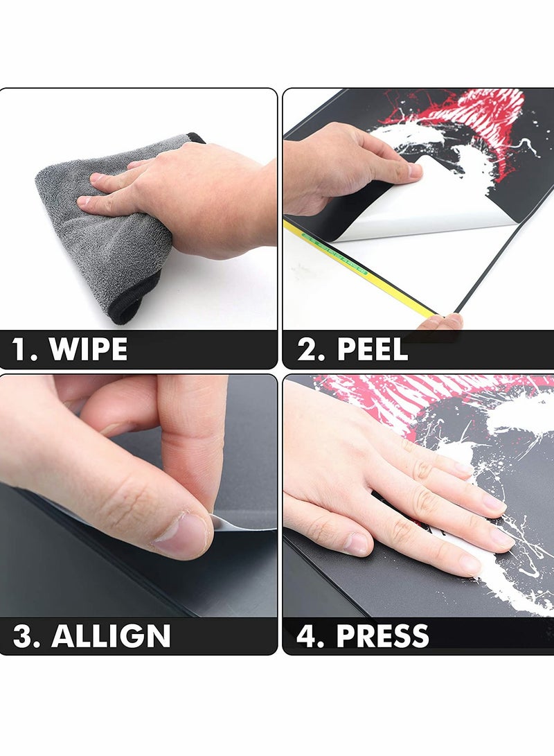 Excefore Skin for PlayStation 5 Disc Edition, Sticker for PS5 Vinyl Decal Cover for Playstation 5 Controller - Image 5