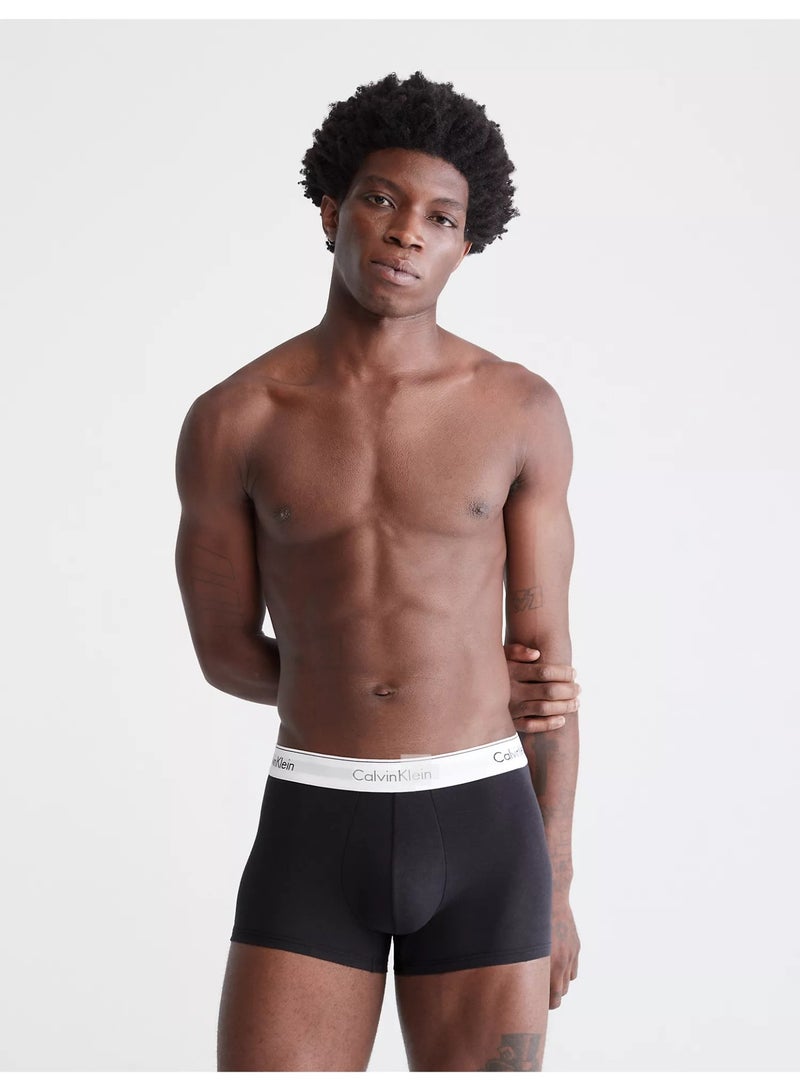 كالفن كلاين بيرفورمانس بوكسر كيلفن.ك رجالي (3 قطع)  Boxers Men's Underwear Cotton Trunk - (3 pack) - Image 2