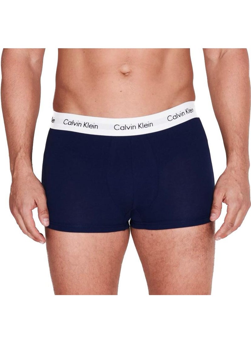 كالفن كلاين بيرفورمانس بوكسر كيلفن.ك رجالي (3 قطع)  Boxers Men's Underwear Cotton Trunk - (3 pack) - Image 4