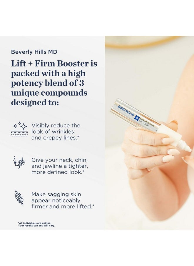 Beverly Hills MD - Lift + Firm Booster 1 Oz Antiaging Serum For Neck And Face Hyaluronic Acid Skin Tightening Unisex - Image 1