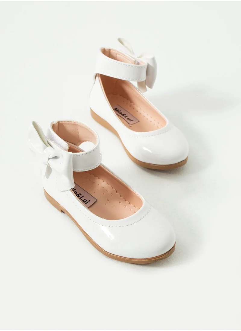 VIA BAMBINO Girl Shoes B-550 White