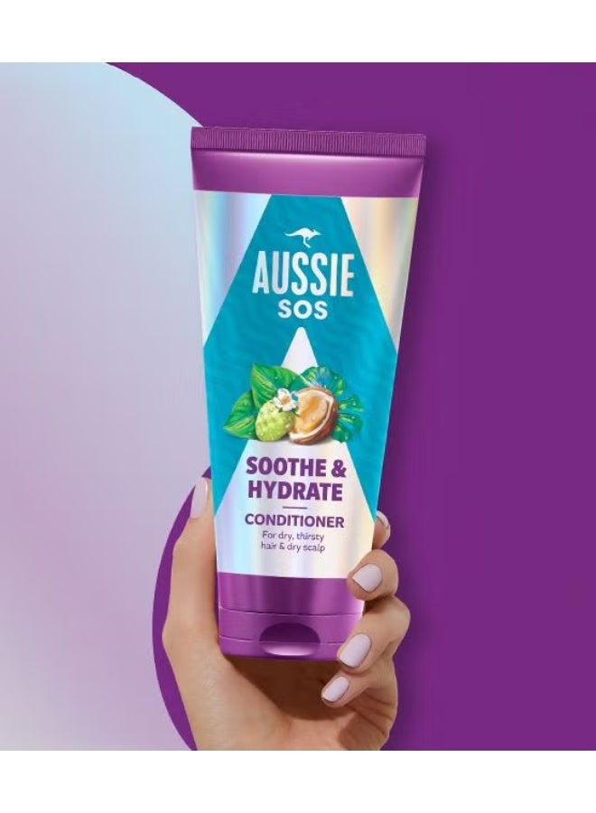 Aussie SOS Soothe & Hydrate Conditioner 200ml - Image 3