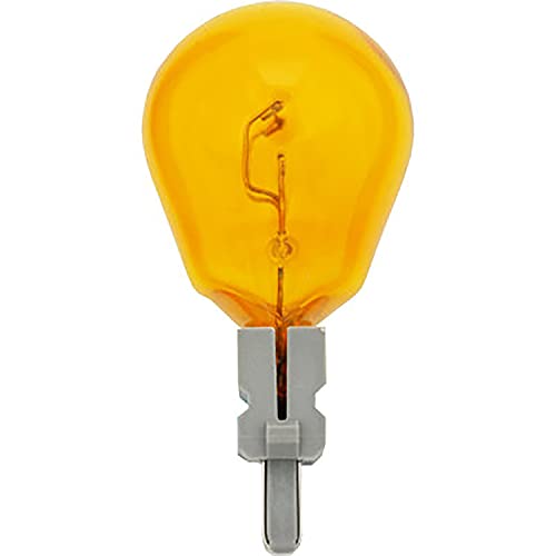 SYLVANIA - 4157NA Long Life Miniature - Amber Bulb, Ideal for Parking, Side Marker, and Turn Signal Applications, Incandescent (Contains 2 Bulbs) - Image 3