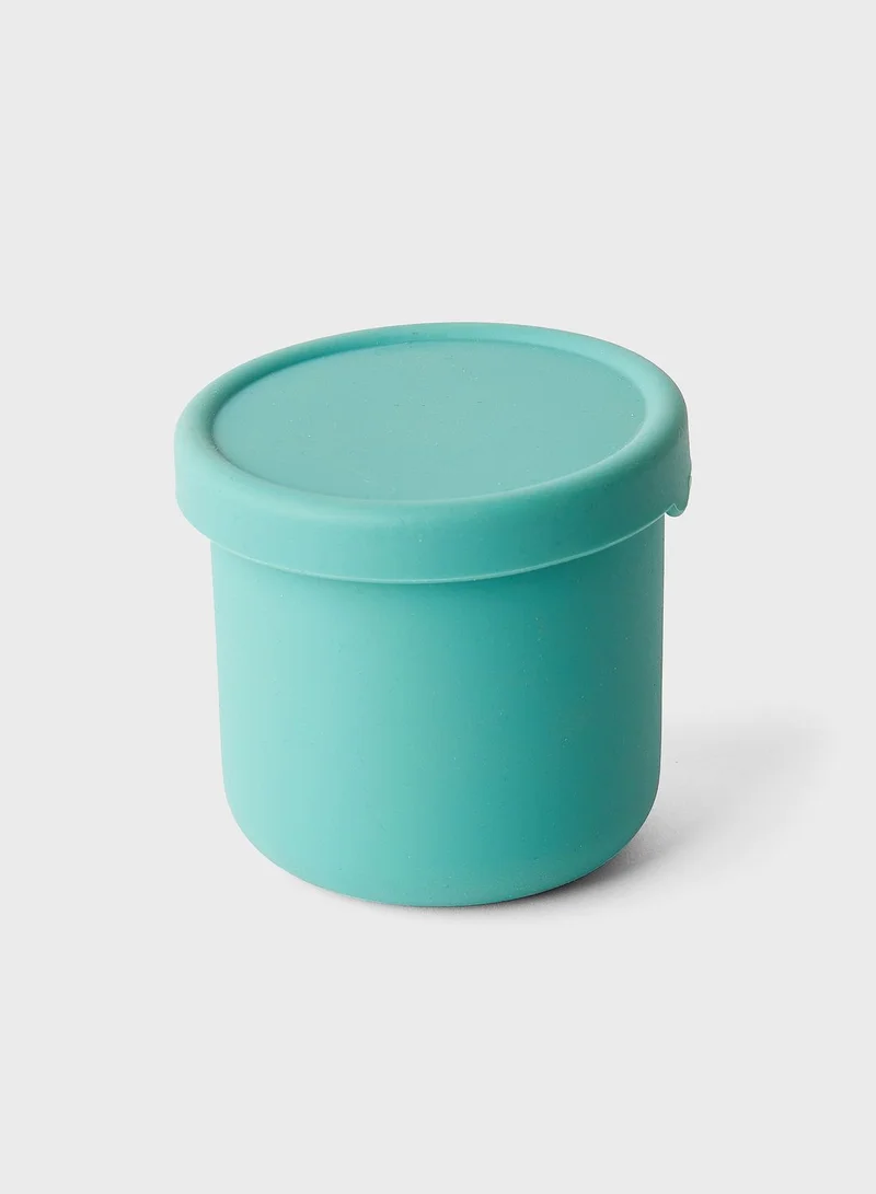 Prickly Pear Medium Meal-Prep Teal Silicone Container