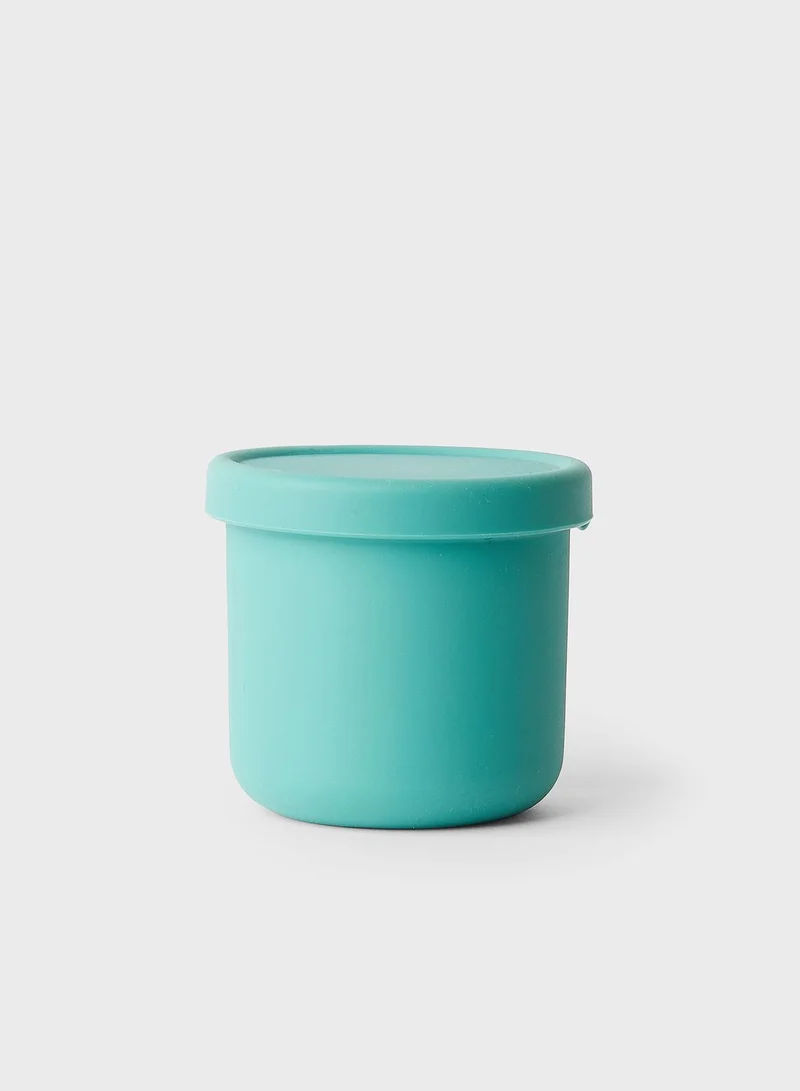 Prickly Pear Medium Meal-Prep Teal Silicone Container