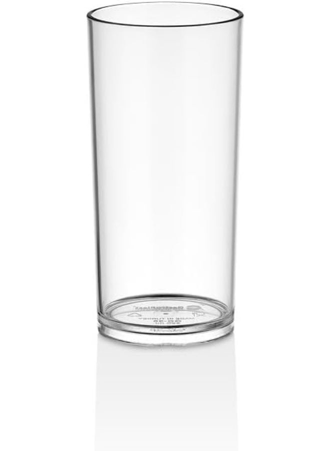 GastroPlast 293 مل قطع زجاج كولينز - كوب بولي كربونات للمشروبات المنعشة