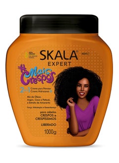 SKALA SKALA Mais Crespos Super Curly Hair Type 4ABC - Hydrate , Eliminate Frizz 2 IN 1 Conditioning Treatment Cream and Cream To Comb 35.2oz  - Image 3