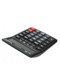Generic CT-9018-120 large digital calculator is a large desktop calculator with a 12-digit display. The calculator is very practical in math class, accounting, at work, at school and at home.  - Image 2