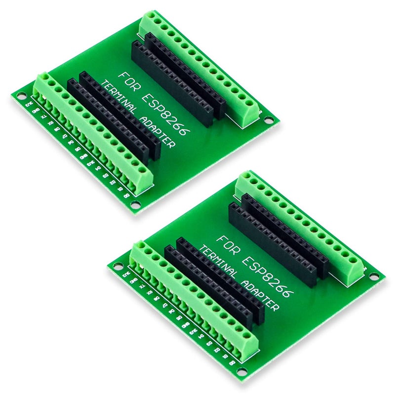 KeeYees ESP8266 Breakout Board GPIO 1 into 2 for ESP8266 ESP-12E Development Board (2PCS)