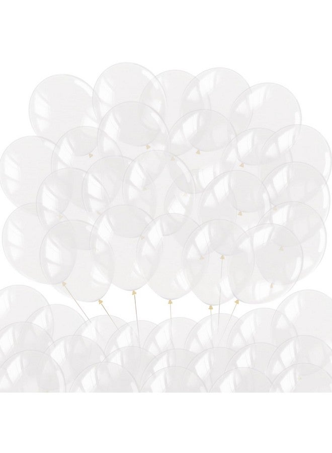 Neo LOONS® 100 pcs 5" Pastel Clear Premium Latex Balloons - Great for Kids, Adult Birthdays, Weddings, Receptions, Baby Showers, Water Fights, or Any Celebration - Image 1