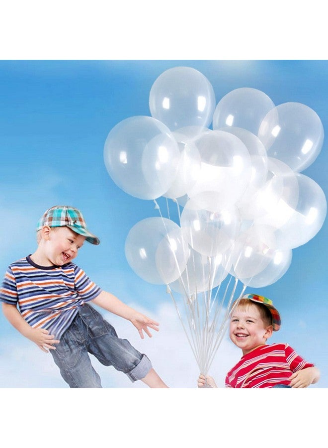 Neo LOONS® 100 pcs 5" Pastel Clear Premium Latex Balloons - Great for Kids, Adult Birthdays, Weddings, Receptions, Baby Showers, Water Fights, or Any Celebration - Image 3