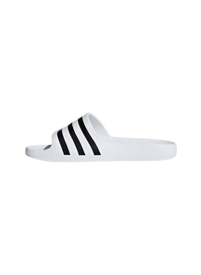 Adidas Adilette Aqua U White Sportswear Sandals/Slippers For Unisex