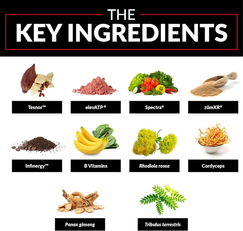 FORCE FACTOR Test X180 Unleashed معزز التستوستيرون للرجال لبناء العضلات وزيادة القوة وتحسين الأداء مكمل التستوستيرون لصحة الرجال 90 كبسولة - Image 4